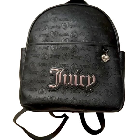 Juicy Couture Upgrade U Full-Size Backpack Liquorice - Picture 1 of 2
